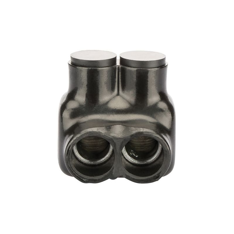 NSI IT Series IT-3/0B Insulated Tap Connector, 3/0 to 6 AWG Wire, 2-Pole, Plastisol Housing Material, Black Black