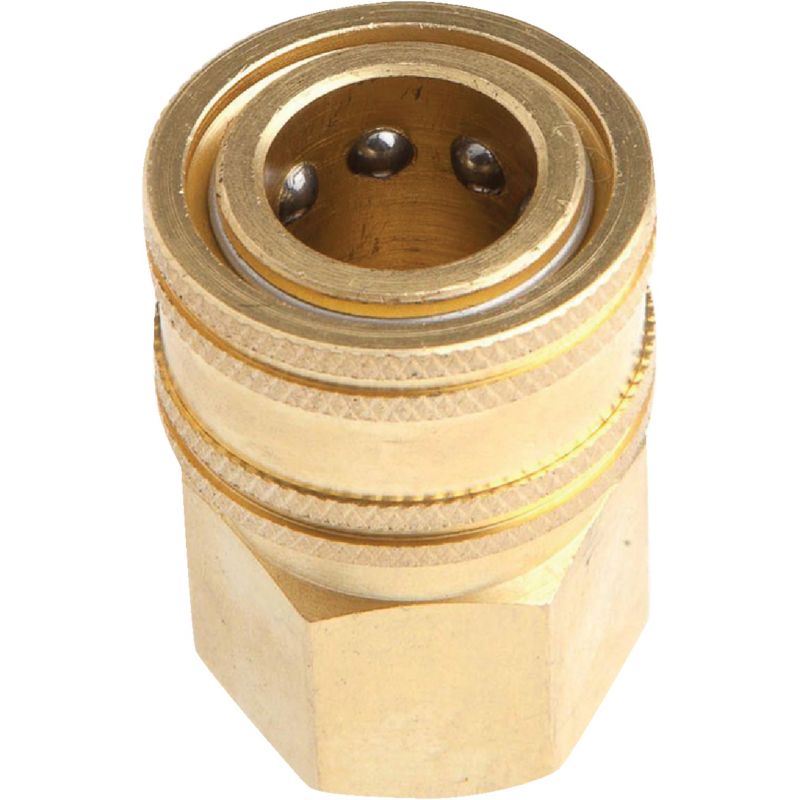 Forney 3/8 Female Quick Coupler Pressure Washer Socket 3/8 In. X 3/8 In.