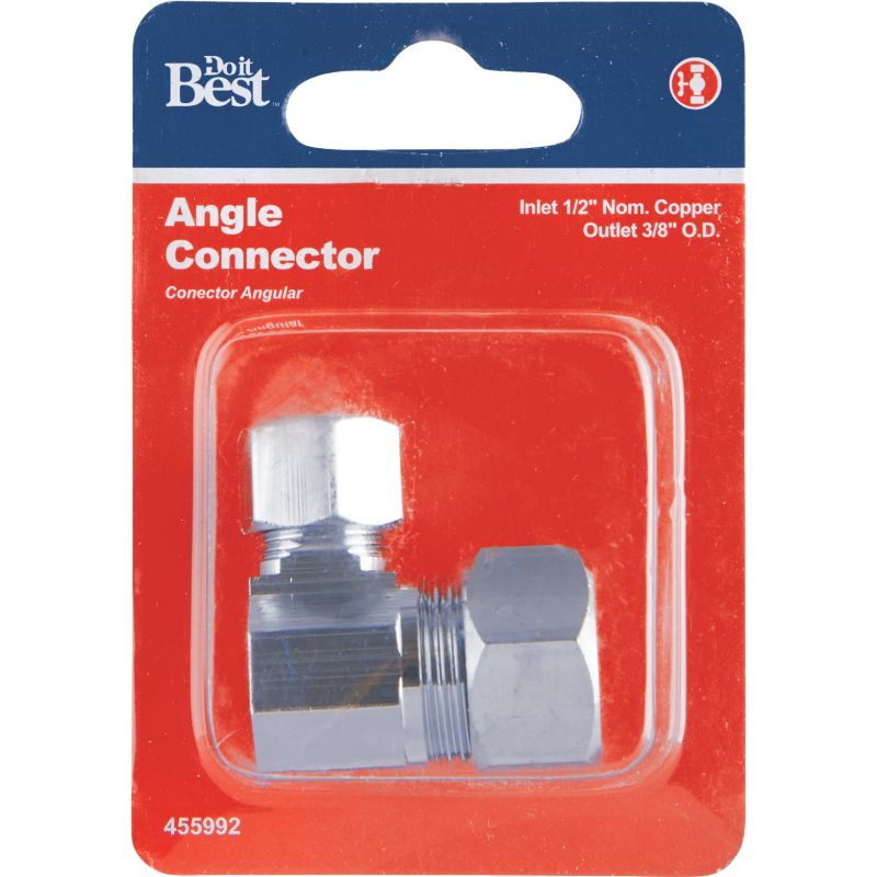 Do it Angle Connector Compression 5/8 In. OD X 3/8 In. OD