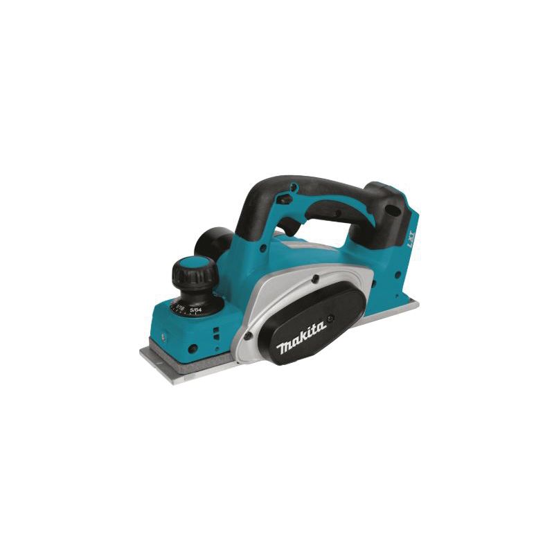 Makita XPK01Z Planer, Tool Only, 18 V, 7200 mAh, 3-1/4 in W Planning, 5/64 in D Planning, Double-Edged Blade