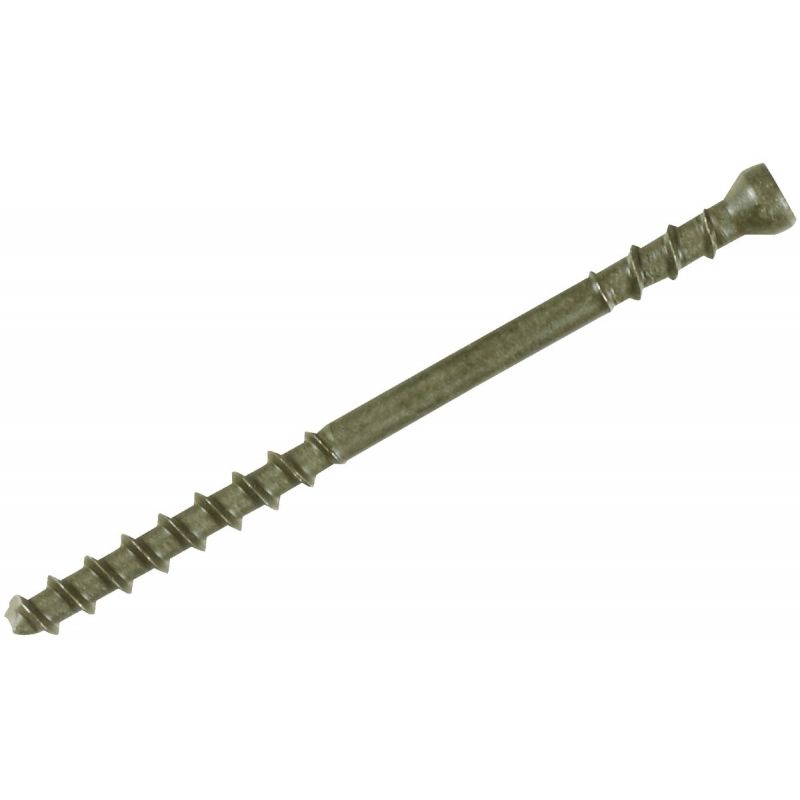 CAMO ProTech Coated Deck Screw #7 X 2-3/8 In., Green, T-15
