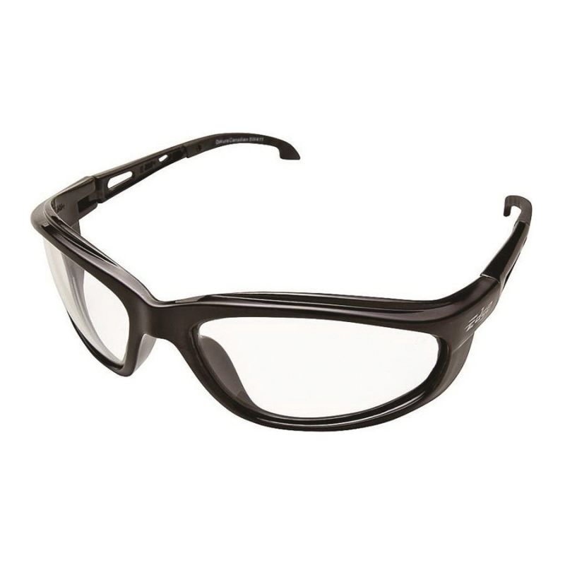 Edge Dakura Series SW411AF Safety Glasses, Anti-Fog, Scratch-Resistant Lens, Polycarbonate Lens, Full-Side Frame