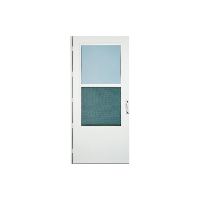 Larson 37050032 Storm Door, 36 in W, 81 in H, White White