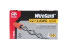 Gardner Bender WireGard GB-3 10-003 Wire Connector, 22 to 14 AWG Wire, Steel Contact, Polypropylene Housing Material, Orange Orange