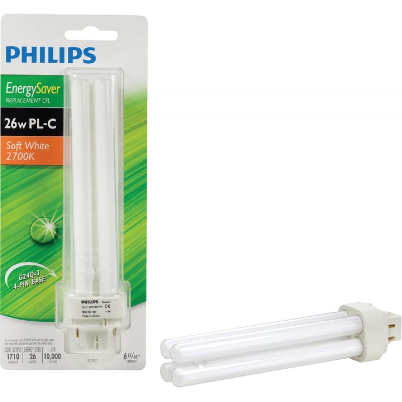 Philips Energy Saver PL-C G24Q CFL Light Bulb