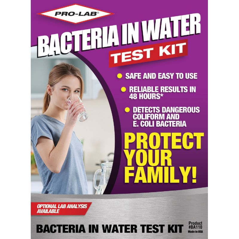 Pro Lab Bacteria In Water Test Kit
