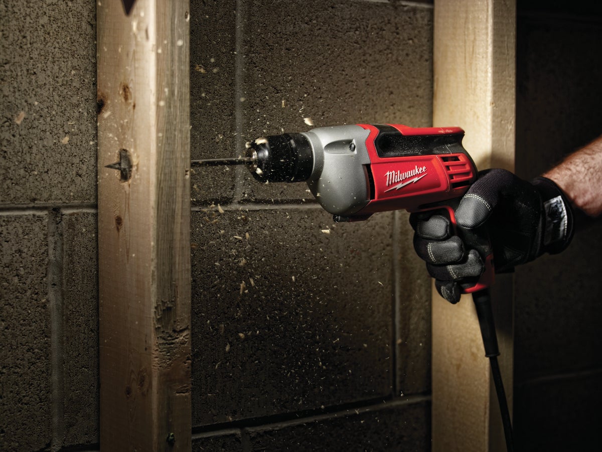 Buy Milwaukee 3/8 In. VSR Electric Drill 8