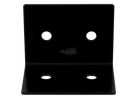 National Hardware Indio 1218BC Series N800-202 90 deg Heavy Angle, 5 in W, 3-3/4 in D, 3-1/2 in H, Steel, Black Black