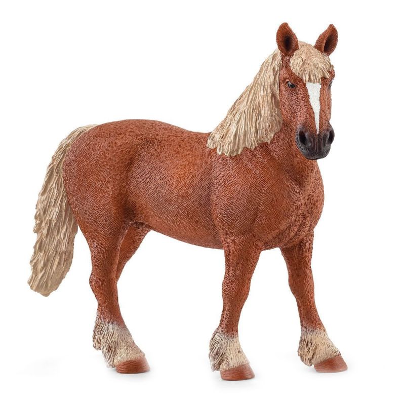 Schleich-S Farm World 13941 Animal Toy, 3 to 8 Years, Belgian Draft Horse
