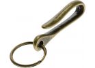 Lucky Line Utilicarry Fishhook Belt Hook Key Ring Antique Brass