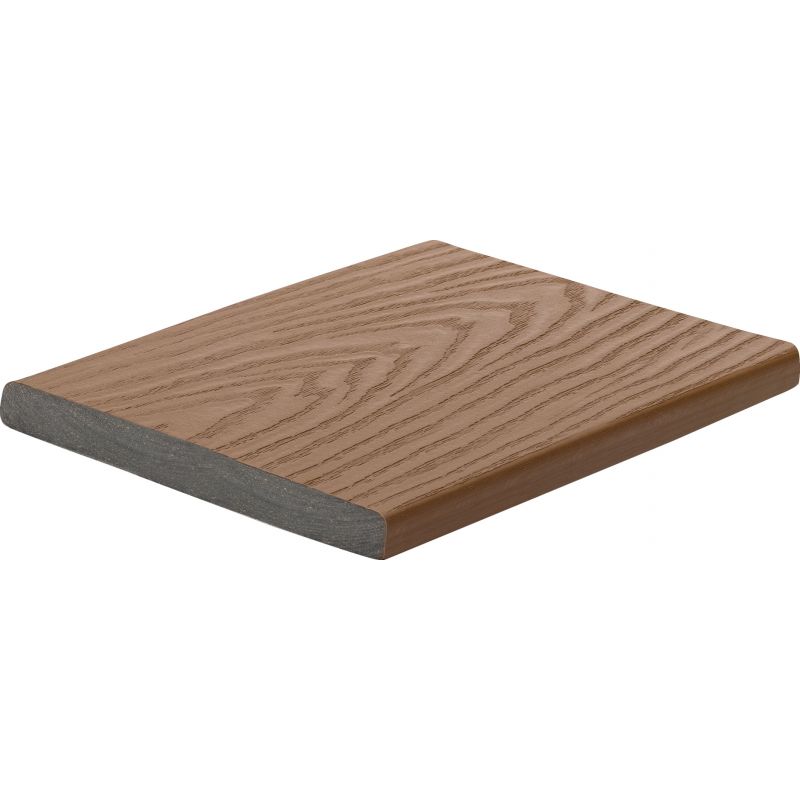 Trex 1&quot; x 8&quot; x 12&#039; Select Saddle Brown Composite Fascia Decking Board