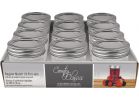 Country Classics Quilted Jelly Jar 0.5 Pt. (Pack of 2)