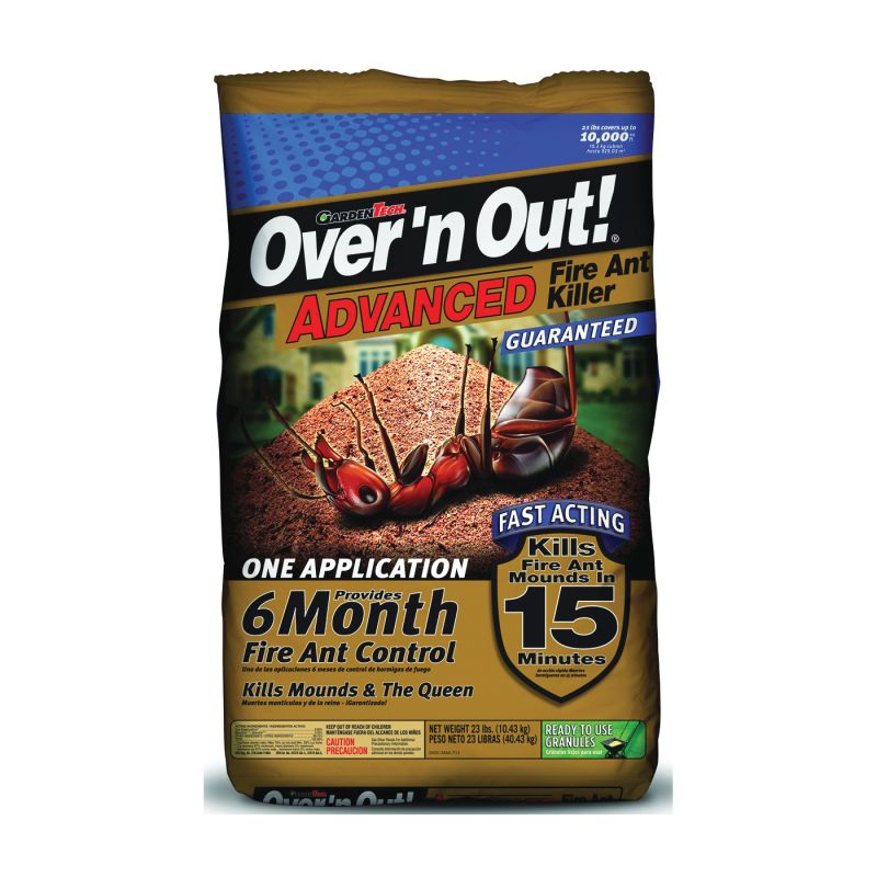 Over &#039;n Out 100522662 Fire Ant Killer, Solid, 23 lb Gray