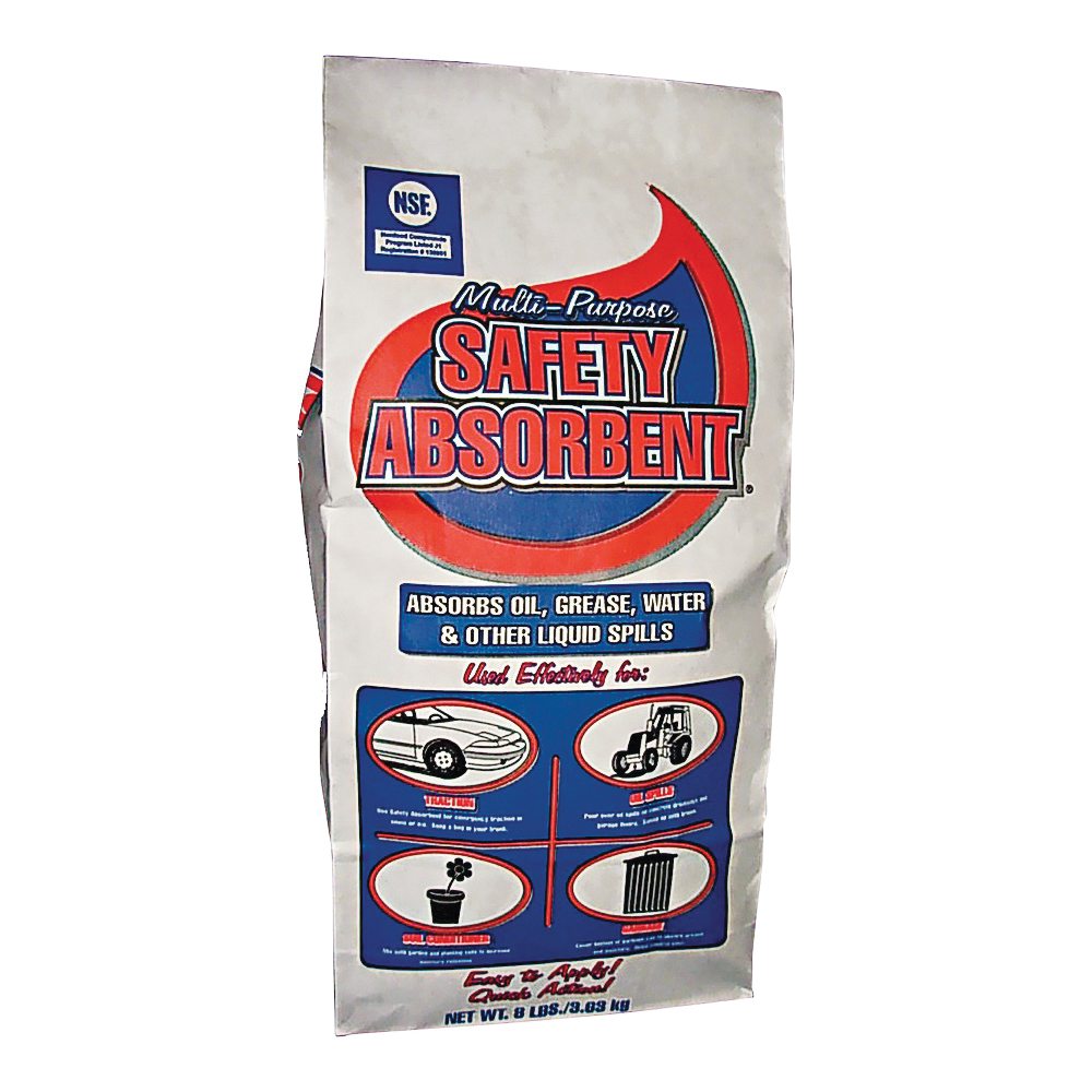 Floor-Dry 9805 All-Purpose Granular Absorbent, 5 lb Bag, Solid, Odorless