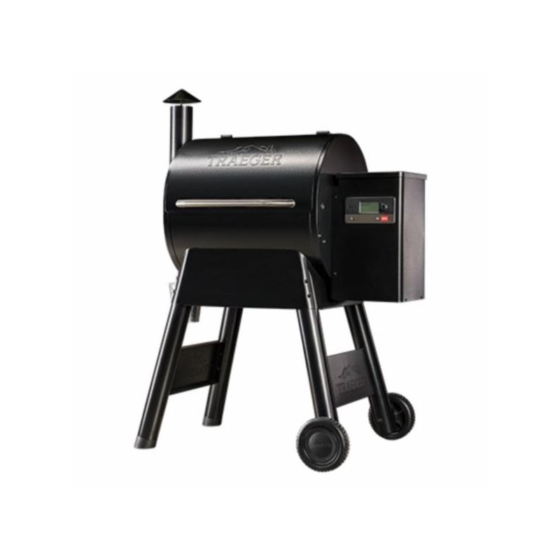 Traeger Pro 575 TFB57GLE Pellet Grill, 36000 Btu, 572 sq-in Primary Cooking Surface, Smoker Included: Yes, Black Black
