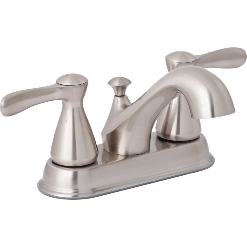 Home Impressions Traditional Style 2-Handle 4 In. Centers Bathroom Faucet with Pop-Up