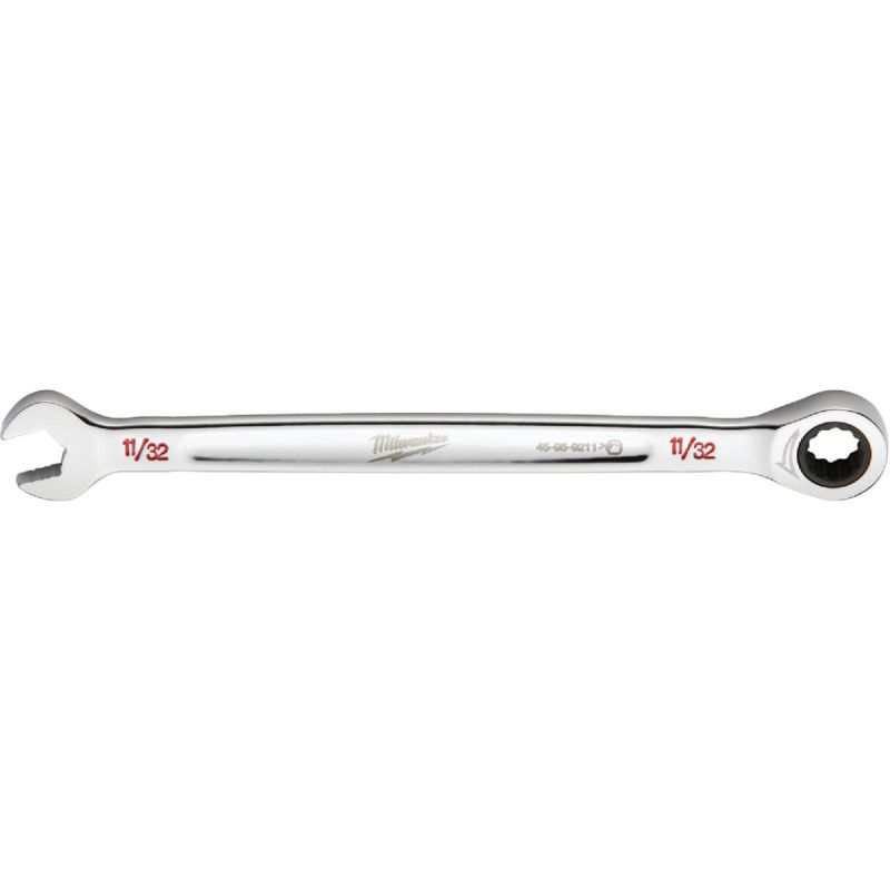Milwaukee Ratcheting Combination Wrench 11/32 In.