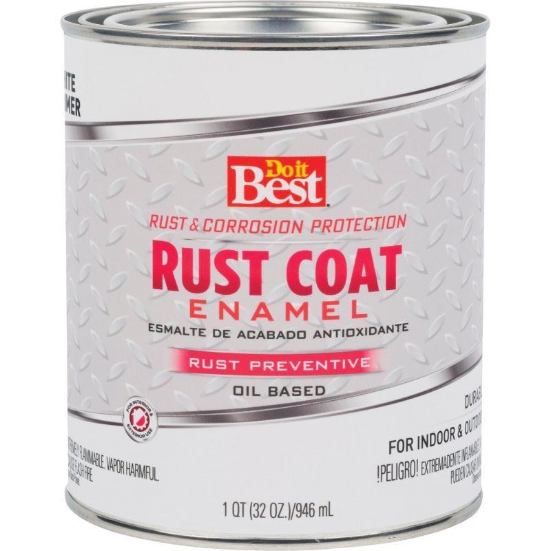 Do it Best Rust Coat Enamel Primer 1 Qt., White