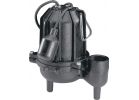 Wayne Cast Iron Sewage Ejector Pump w/Piggyback Tether Switch 1/2 H.P., 7680 GPH At 0 Ft.