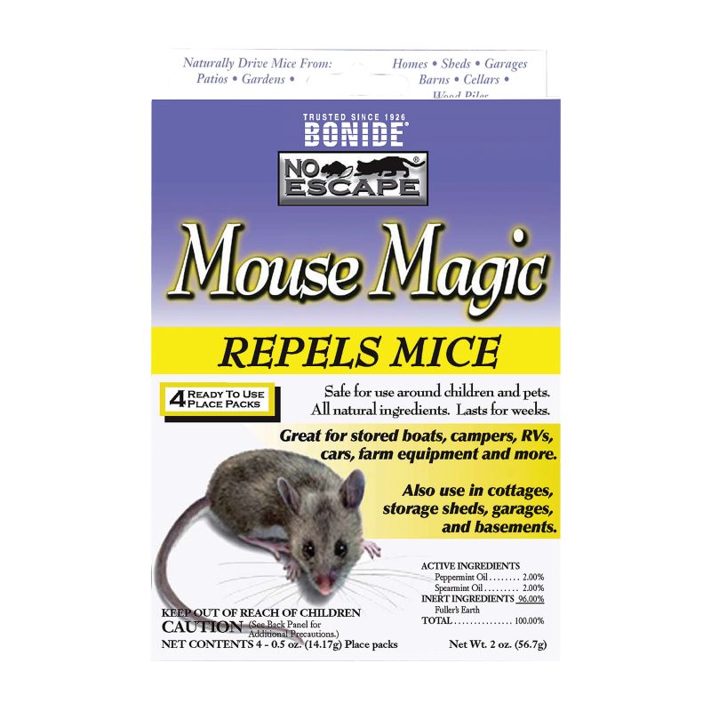 Bonide Mouse Magic 865 Mouse Repellent Gray
