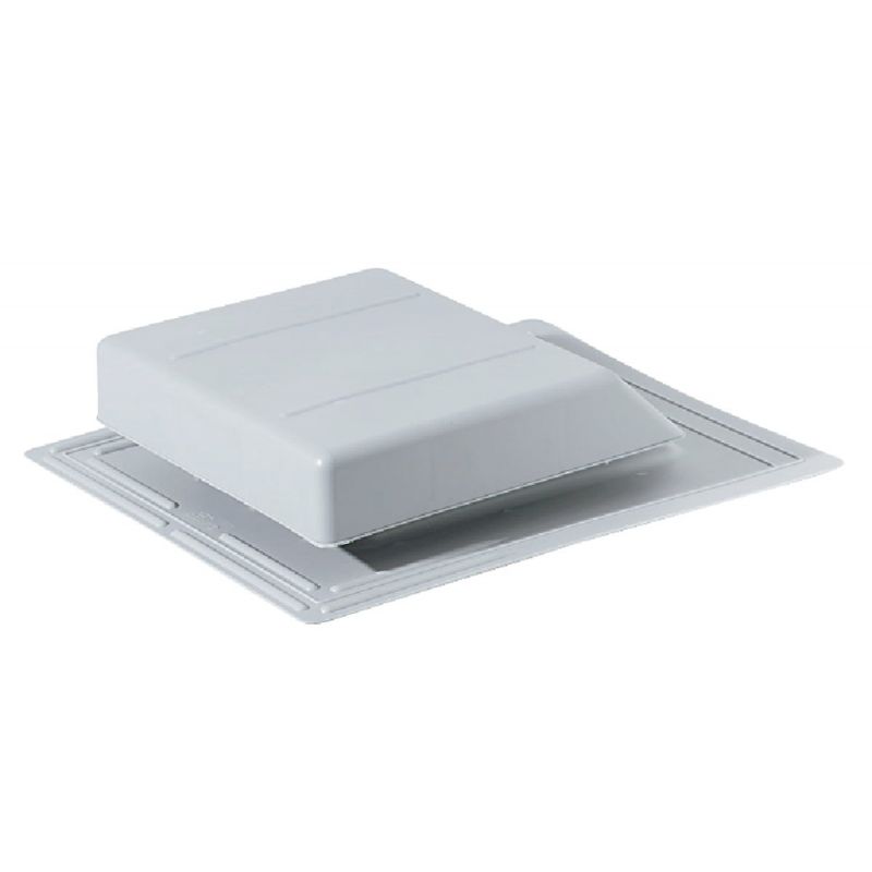Airhawk 61 In. Plastic Slant Back Roof Vent Gray (Pack of 6)