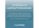 Lutron Diva LED/CFL Slide Dimmer Switch Ivory