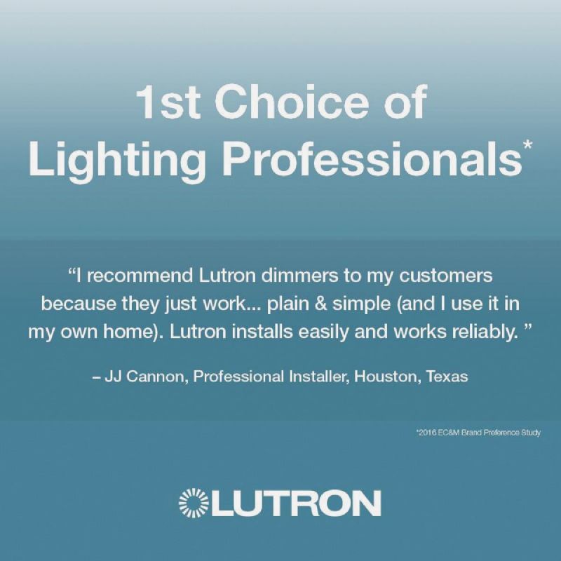 Lutron Skylark LED/CFL Slide Dimmer Switch Ivory