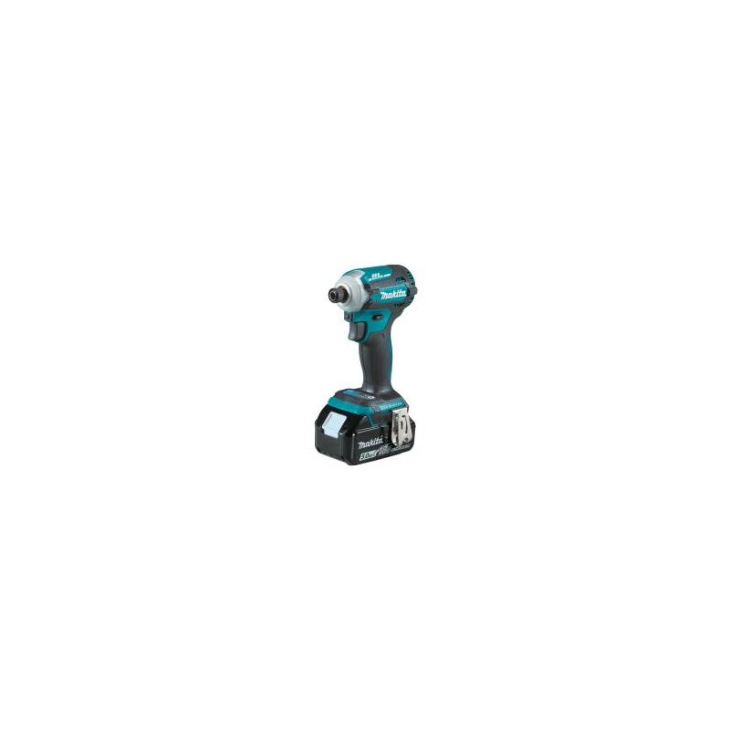 Makita XT288T Combination Tool Kit, Battery Included, 5 Ah, 18 V, Lithium-Ion, 1/PK Teal