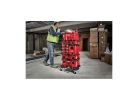 Milwaukee PACKOUT 48-22-8422 Compact Tool Box, 75 lb, Polypropylene, Red, 16.2 in L x 10 in W x 13 in H Outside Red