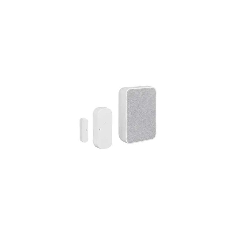 globe 18000173 Security Kit, Wireless, 4.5 V, 85 dB, White White