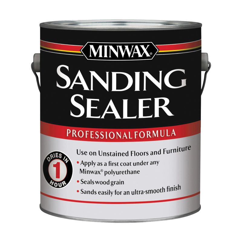 Minwax 157000000 Sanding Sealer, Cream, Liquid, 1 gal, Canister Cream
