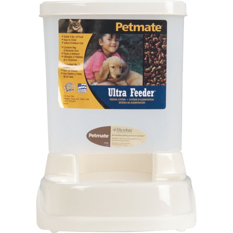 Petmate Ultra Automatic Pet Feeder White