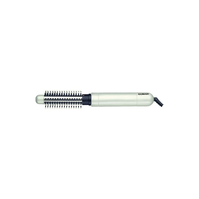 CONAIR Curls N&#039; Curls BC40JBC Hot Air Brush, Aluminum, White White