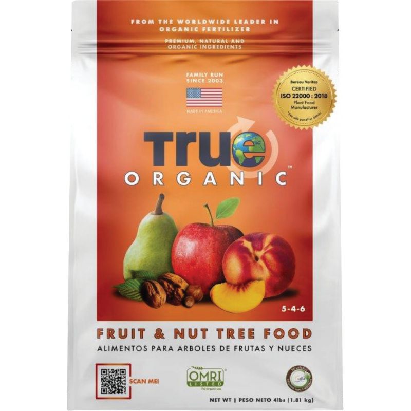 True Organic Fruit &amp; Nut Tree Dry Plant Food 4 Lb.