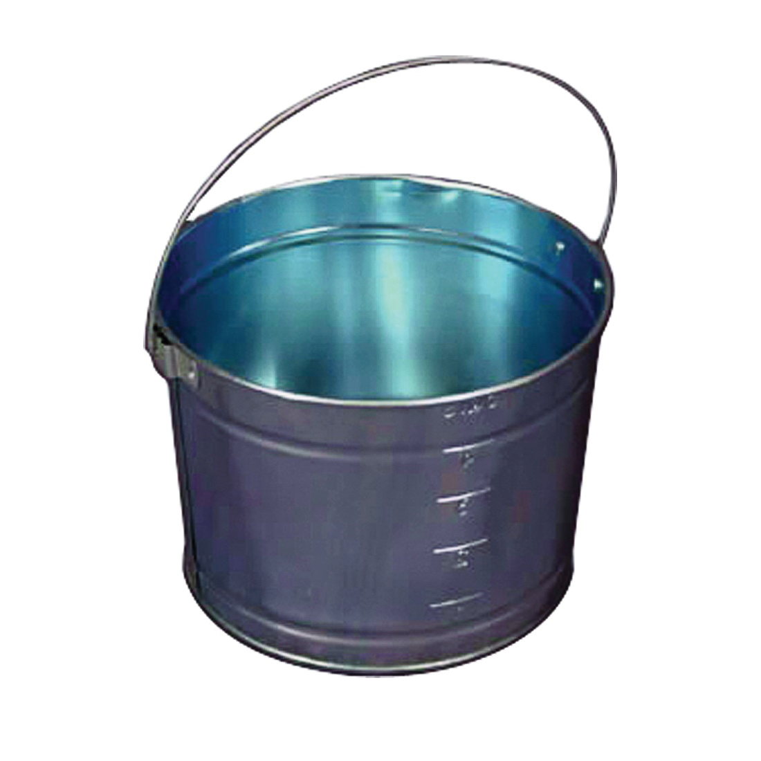 4.25 Gallon Galvanized Pail  Behrens Galvanized Steel Pail