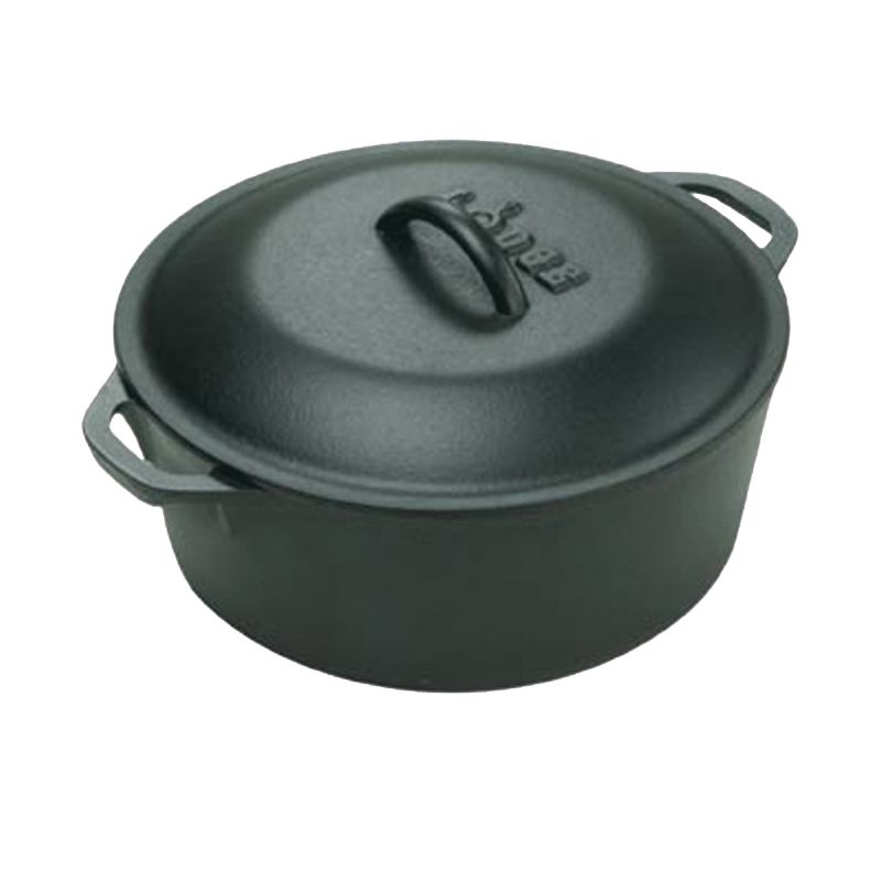 Lodge 5 Qt. Dutch Oven With Spiral Handle