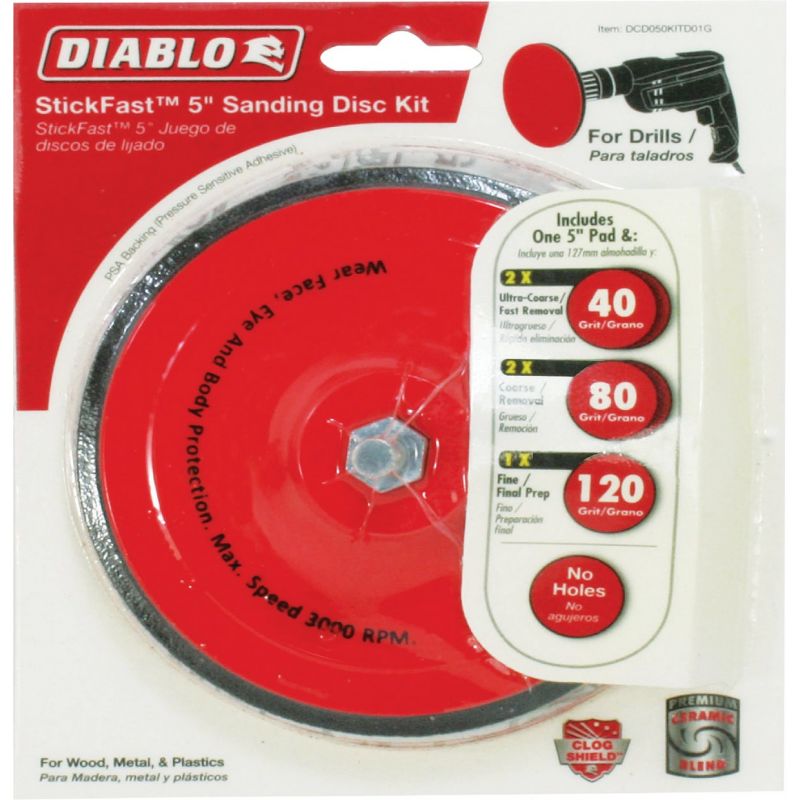 Diablo StickFast Sanding Disc Kit