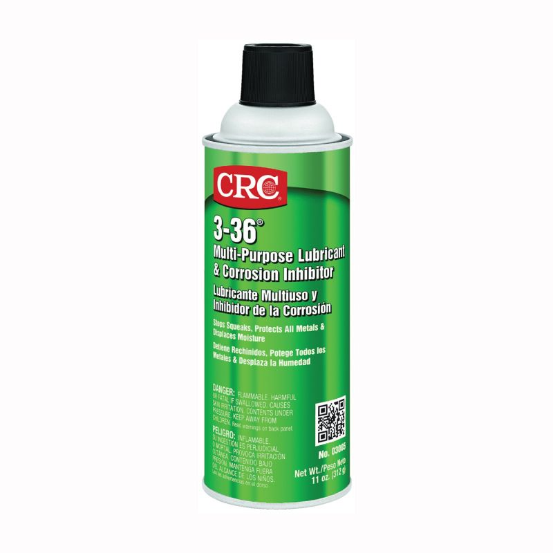 CRC 03005 Lubricant and Corrosion Inhibitor, 16 oz Aerosol Can, Liquid Blue/Green