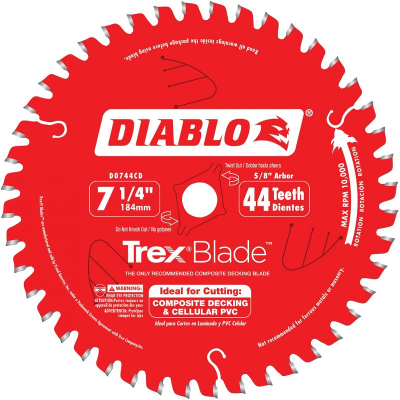 Diablo Trex Blade Decking Circular Saw Blade