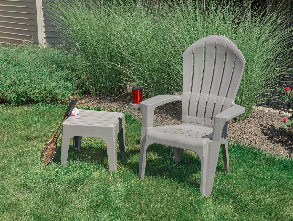 Adams realcomfort deals adirondack chair gray