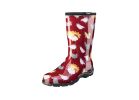Sloggers 5016CBR-10 Rain and Garden Boots, 10 in, Chicken, Barn Red 10 In, Barn Red