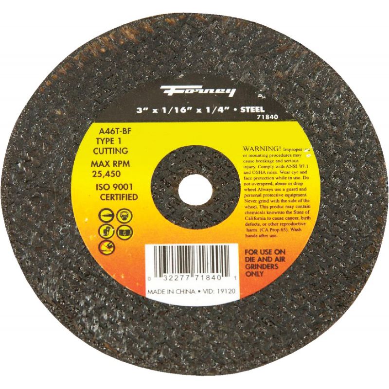 Forney Type 1 Cut-Off Wheel