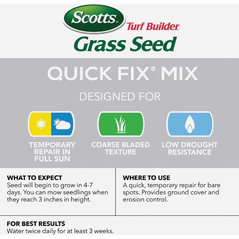 Scotts Turf Builder Quick Fix Mix Grass Patch &amp; Repair