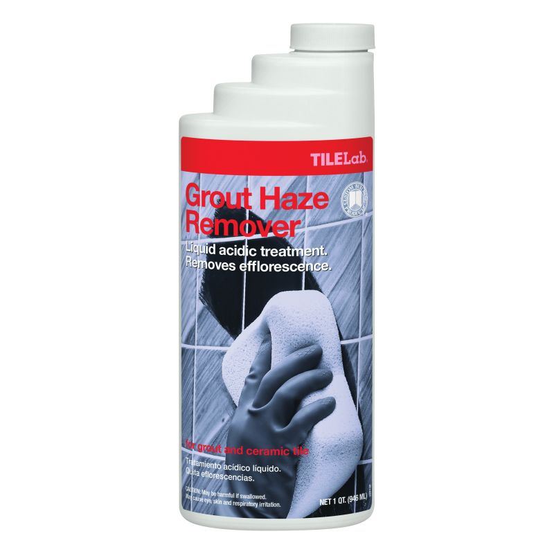 Custom TLGHRRAQT-3 Grout Haze Remover, 1 qt, Bottle, Liquid, Characteristic, Clear Clear