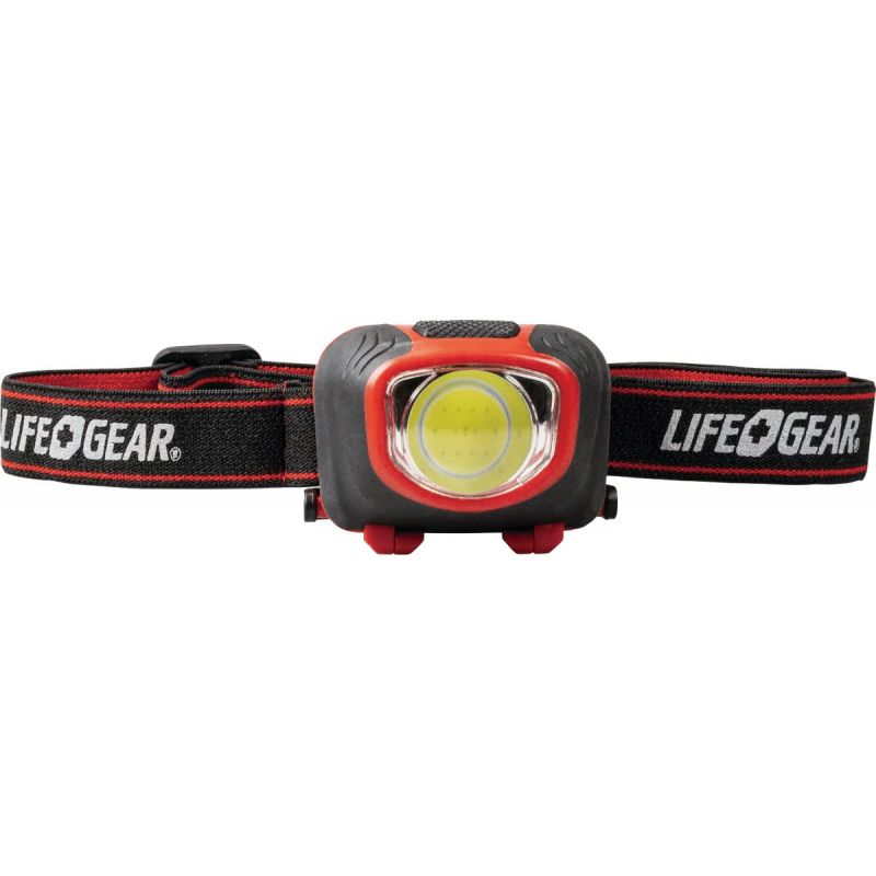 Life Gear Storm Proof Red & Black ABS LED Collapsible Lantern 41