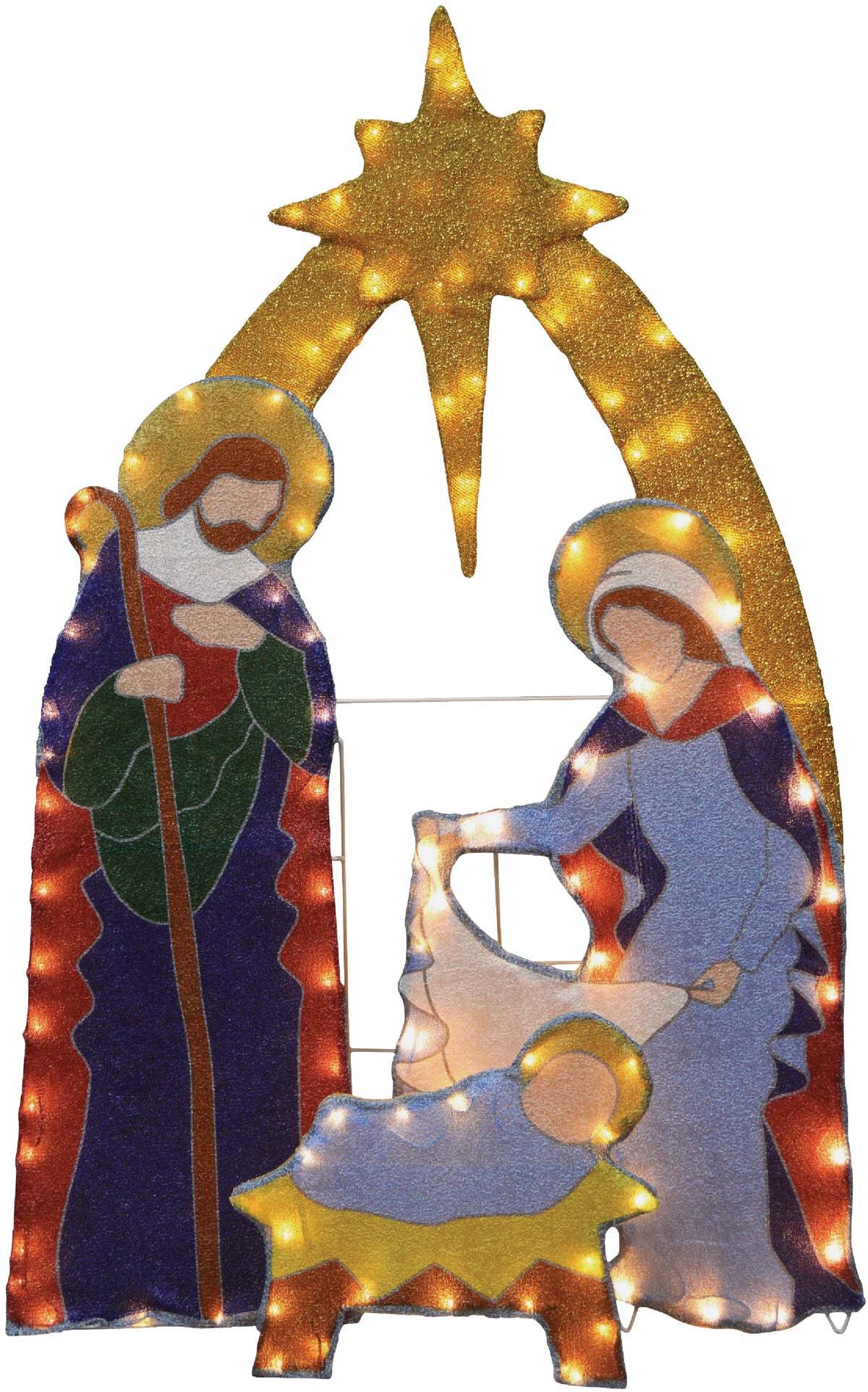 Buy Candy Cane Lane LED Nativity Holiday Figure