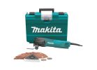Makita TM3010CX1 Multi-Tool Kit, 3 A, 6000 to 20,000 opm, 3.2 deg Oscillating