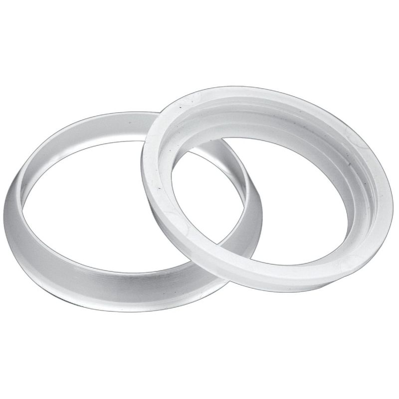 Do it Assorted Poly Slip-Joint Washer 1-1/2 X 1-1/4 In., 1-1/2 X 1-1/2 In., Clear