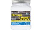 Through the Roof! Clear Cement &amp; Patching Sealant 1 Qt., Clear