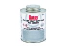 Oatey 31121 Solvent Cement, 16 oz Can, Liquid, Gray Gray
